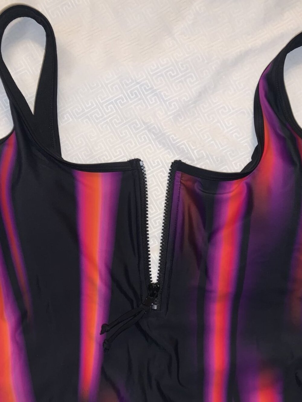 Sports Illustrated Swimsuit Women's High Leg One-Piece Tie Dye Size L -Brand New - Picture 3 of 9